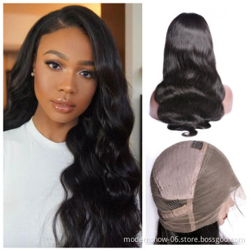 Raw Cambodian Hair Pre Plucked Body Wave Wig,360 Degree Lace Frontal Wigs Human Hair
